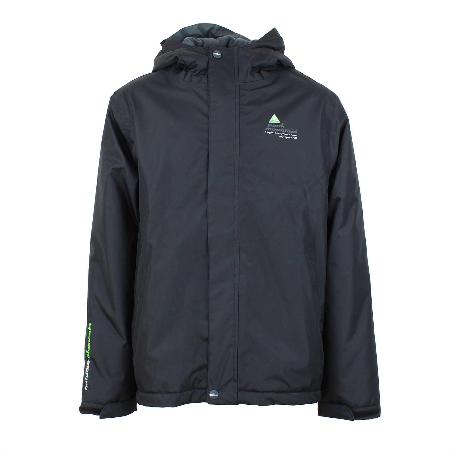 PEAK MOUNTAIN Waterdicht dubbel fleecejack voor kinderen Peak Mountain Ecajik