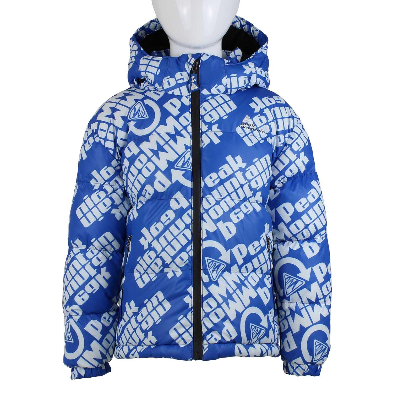 Peak Mountain - Doudoune Enfant Peak Mountain Elef - Doudoune Duvet - Bleu - 3 À 4 Ans - Decathlon