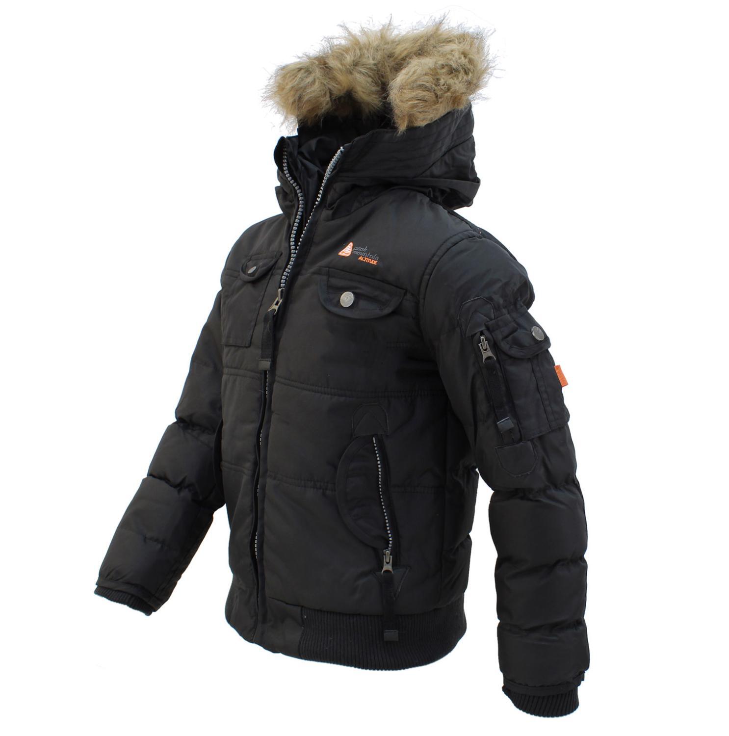 Doudoune enfant Peak Mountain Ecoflik 3/4