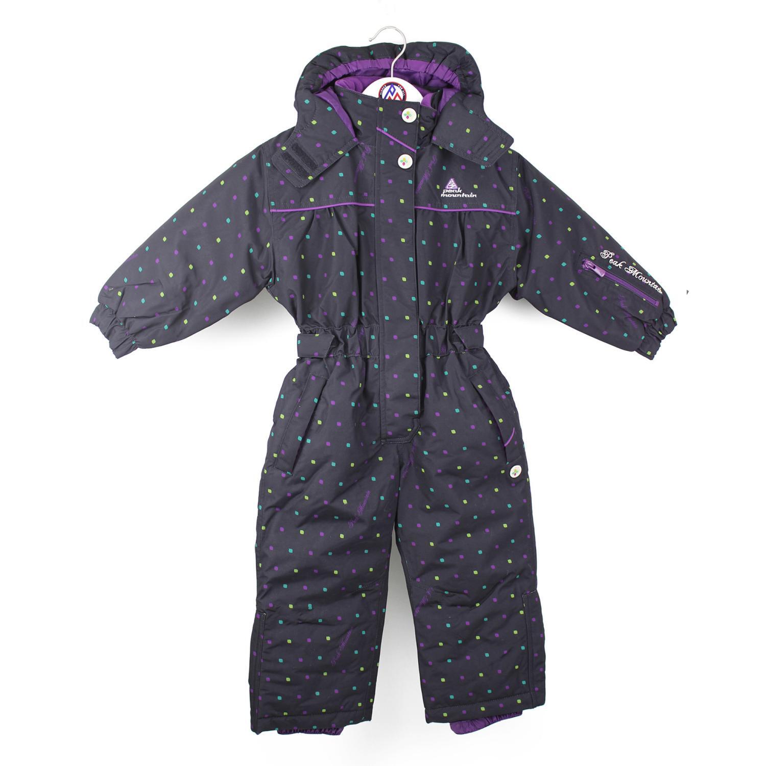 Girl's ski suit Peak Mountain Fancy