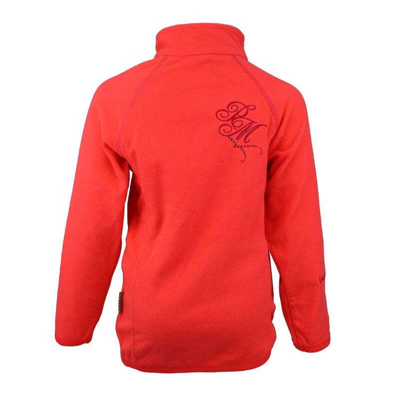 Peak Mountain Gafine lány félcipzáras microfleece pulóver