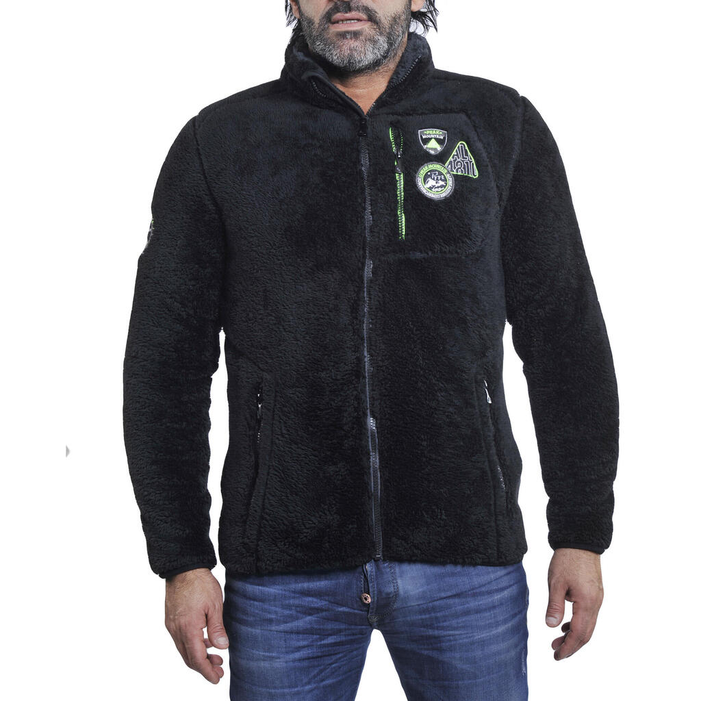 Fleece jacket Peak Mountain coral sherpaCavian