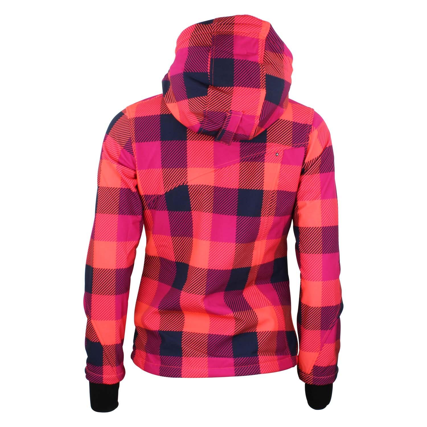 Dames softshell jas met opdruk Peak Mountain Aveny 2/4