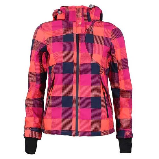 Veste softshell imprimé femme Peak Mountain Aveny