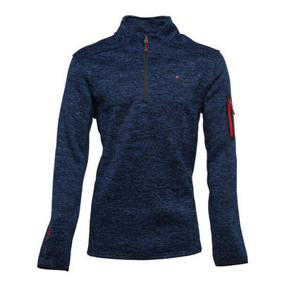 Fleece sweatshirt met halve rits peak mountain cypar