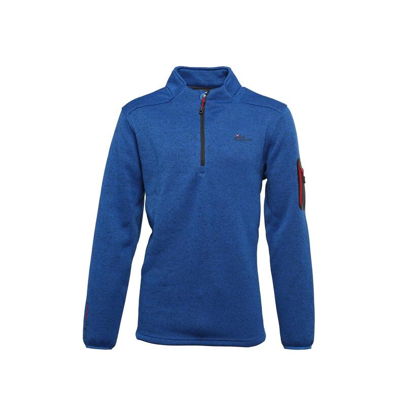 Fleece-Sweatshirt mit halbem Reißverschluss Peak Mountain Cypar