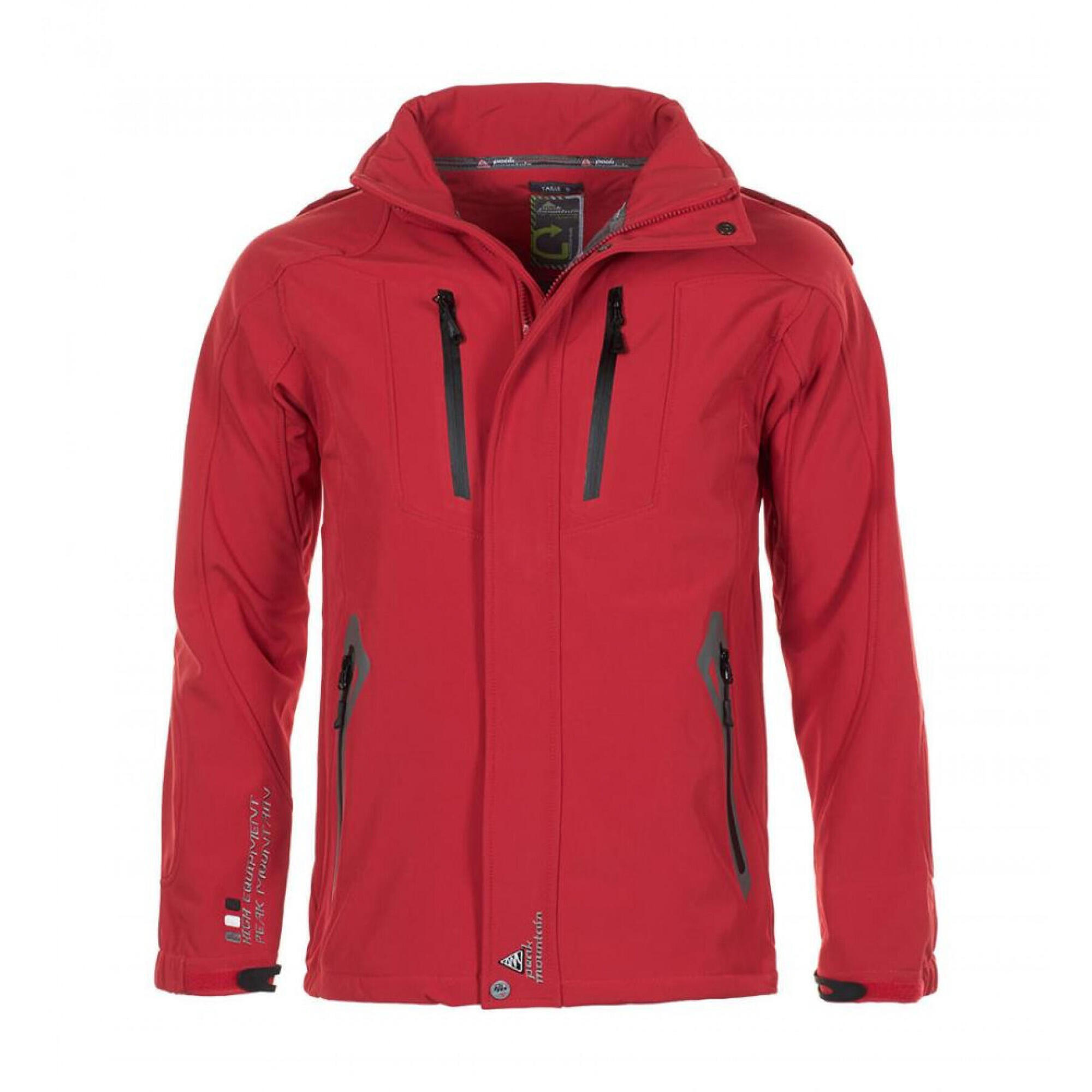 Peak Mountain - Veste Softshell Enfant Peak Mountain Ecilo - Veste - Rouge -  8 À 10 Ans - Decathlon
