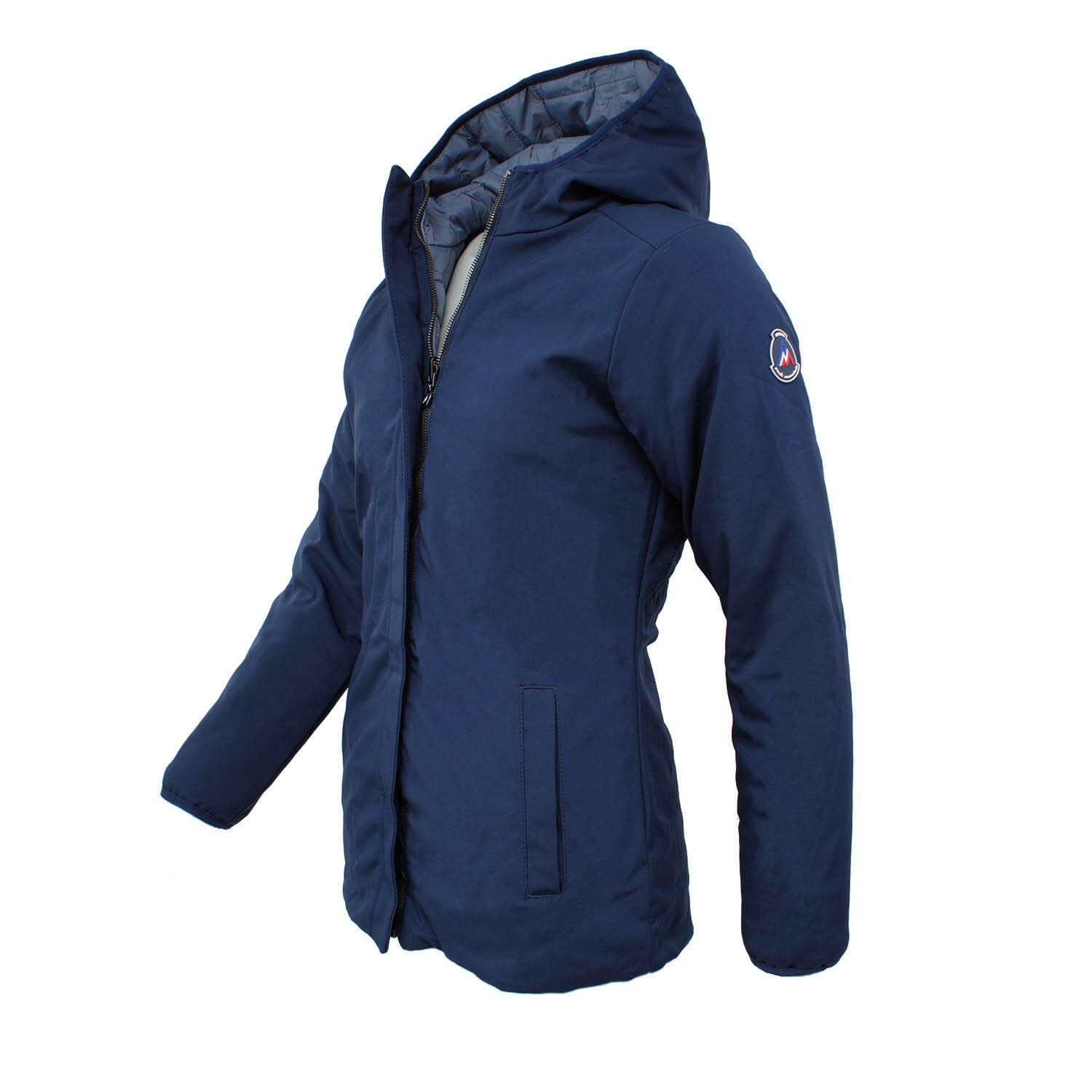 Piumino da donna parka reversibile Peak Mountain Asario 3/5