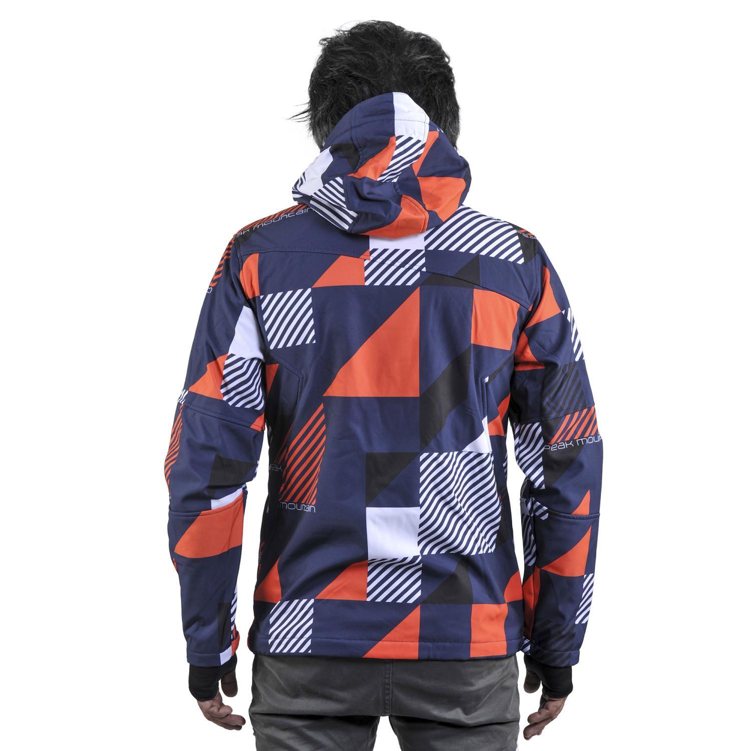 Bedrukt softshell jack Peak Mountain Cover 4/5