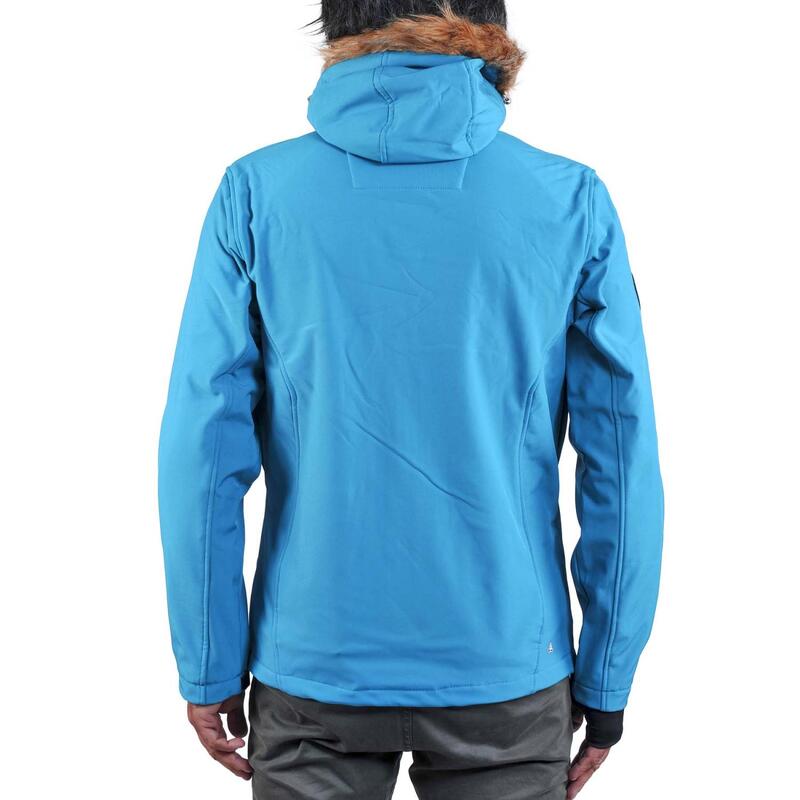 Softshelljacke mit Kunstpelz Peak Mountain Casada