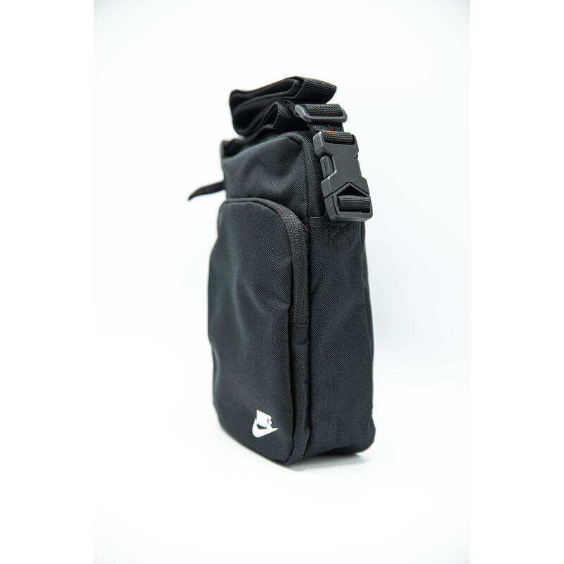 Bolsa Nike Heritage Crossbody 4L, Negro, Unisexo