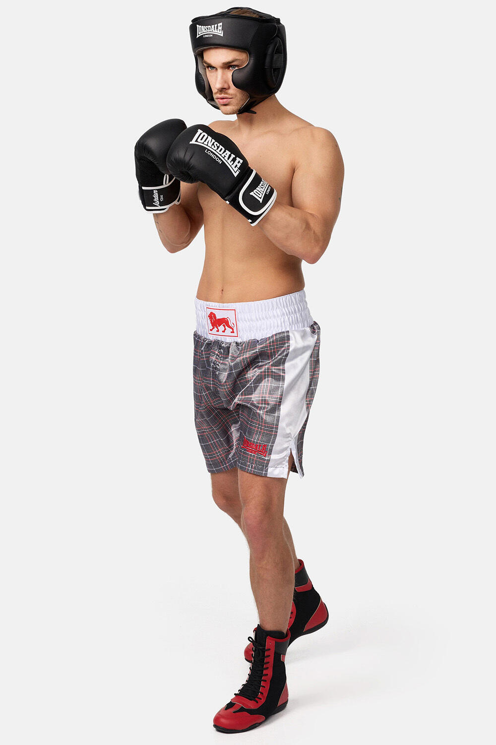 Casco da boxe Lonsdale Stanford 3/7
