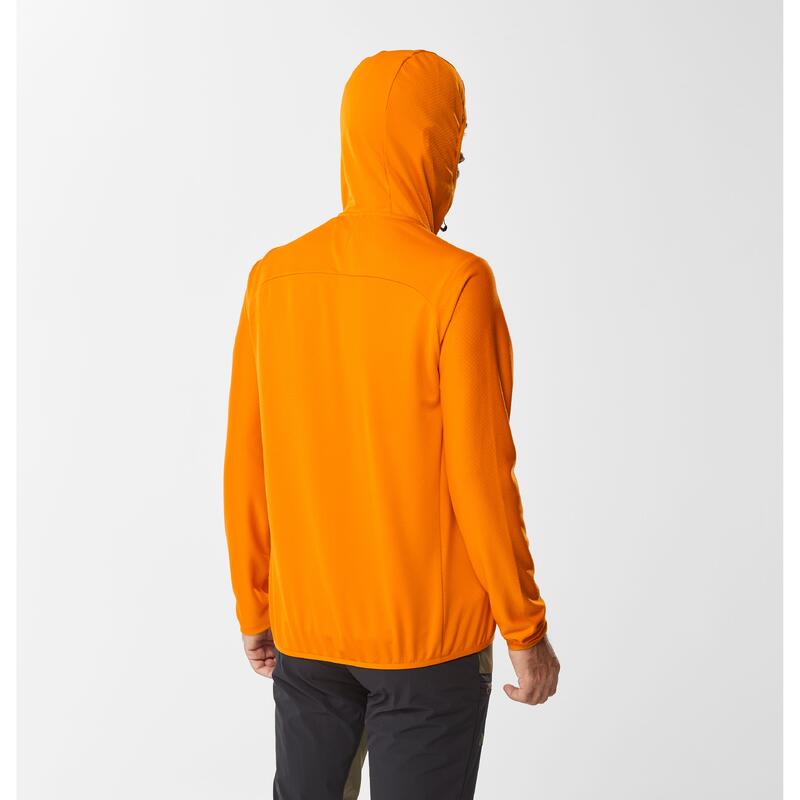 Lokka Hoodie Iii M férfi polár pulóver - narancssárga