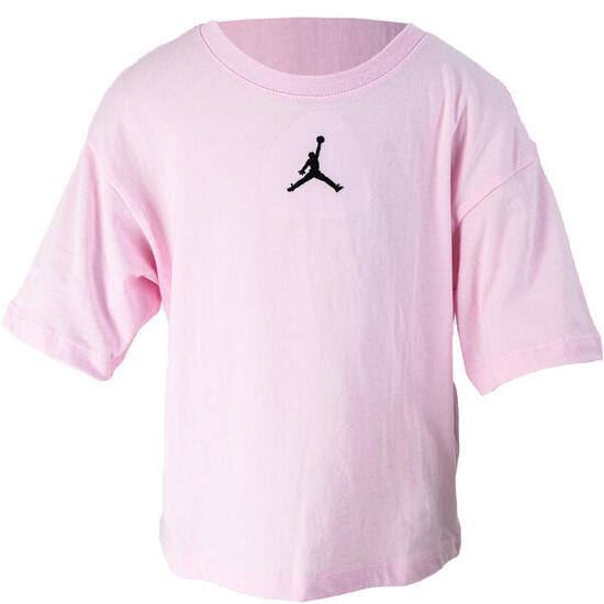 Camiseta Nike Air Jordan Junior Essentials Tee, Rosado, Niños