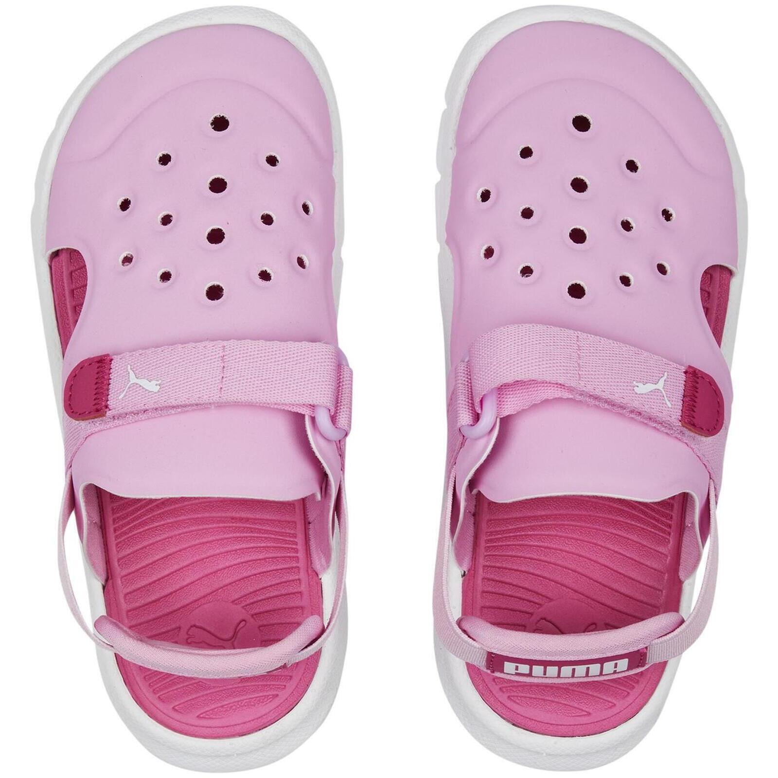 Des sandales Puma Evolve, Rose, Enfants 3/5