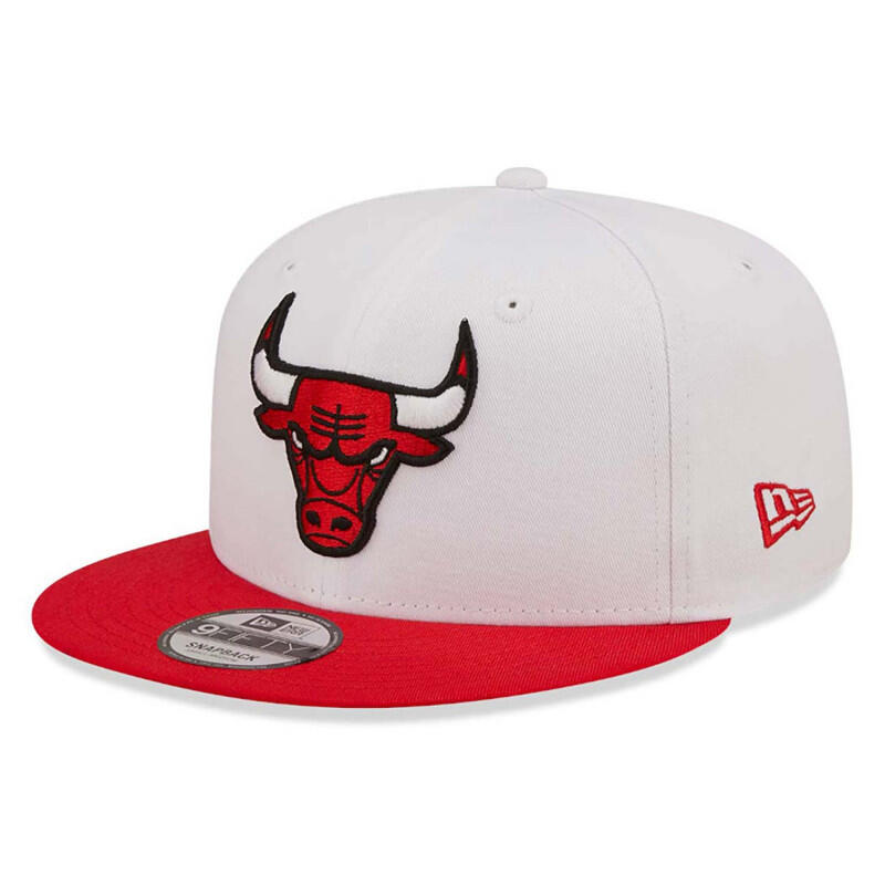 Trucker Cap 9FIFTY NBA Chicago Bulls White Crown Adulte Unisexe NEW ERA