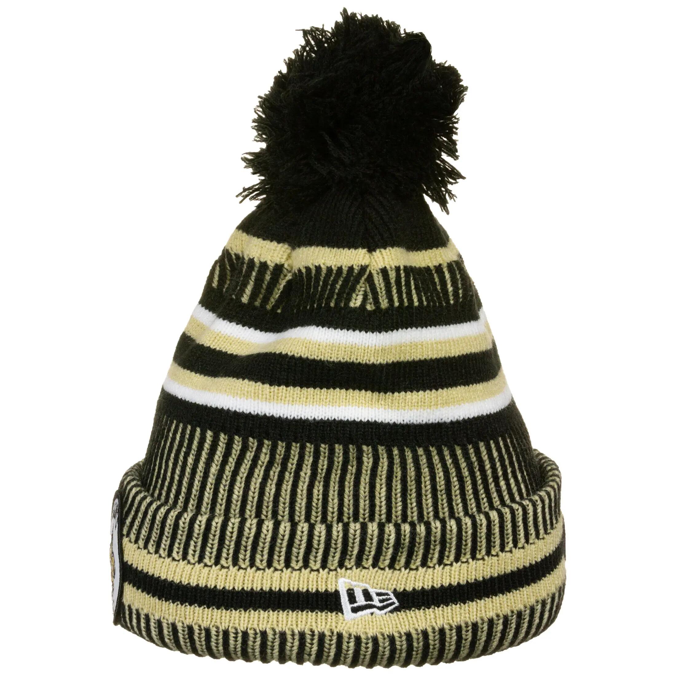 Bonnet tricoté NFL Official New Orleans Saints Hommes NEW ERA 3/4
