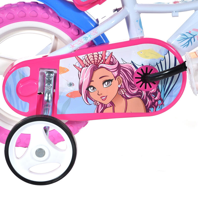Bicicleta de Menina 12 polegadas Mermaid Alyssa 3-5 anos