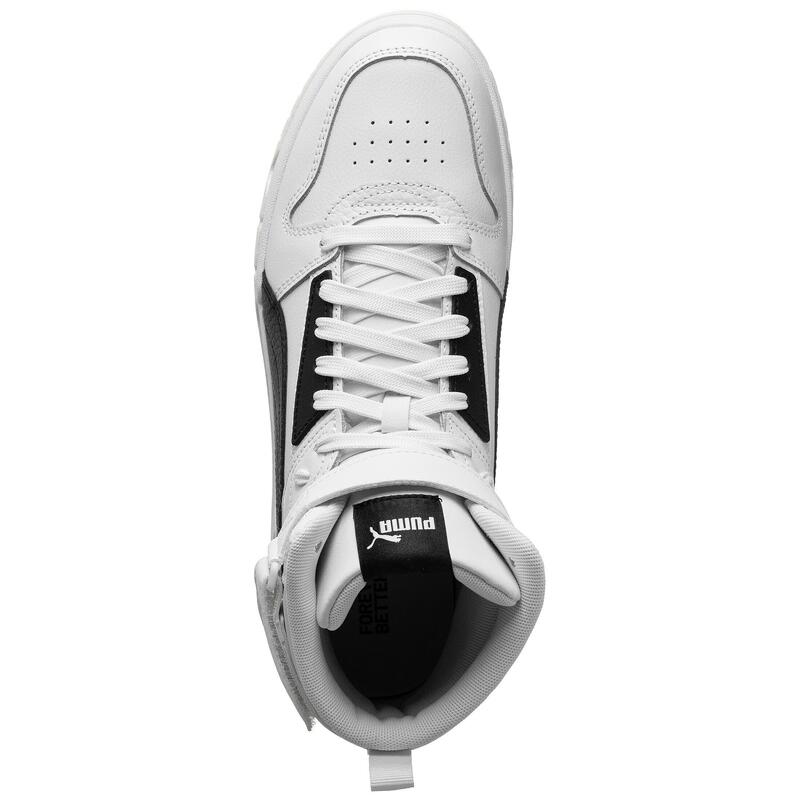 Scarpe uomo basket puma rbd game-pelle-bianco/nero--