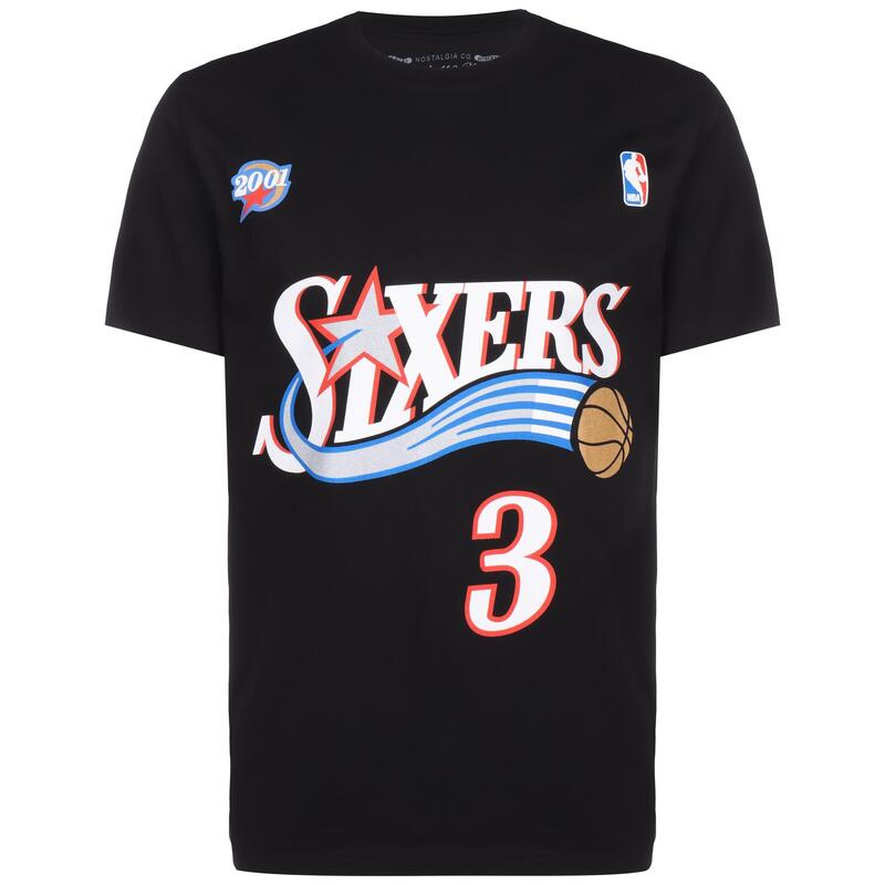 T-Shirt NBA Philadelphia 76ers Allen Iverson Adulte Unisexe MITCHELL & NESS