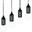 Campinglampe Narvik | 4er Set, LED Lampe, Pull Light, batteriebetrieben