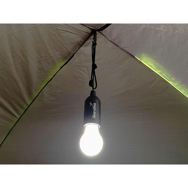 Campinglampe Narvik | 4er Set, LED Lampe, Pull Light, batteriebetrieben