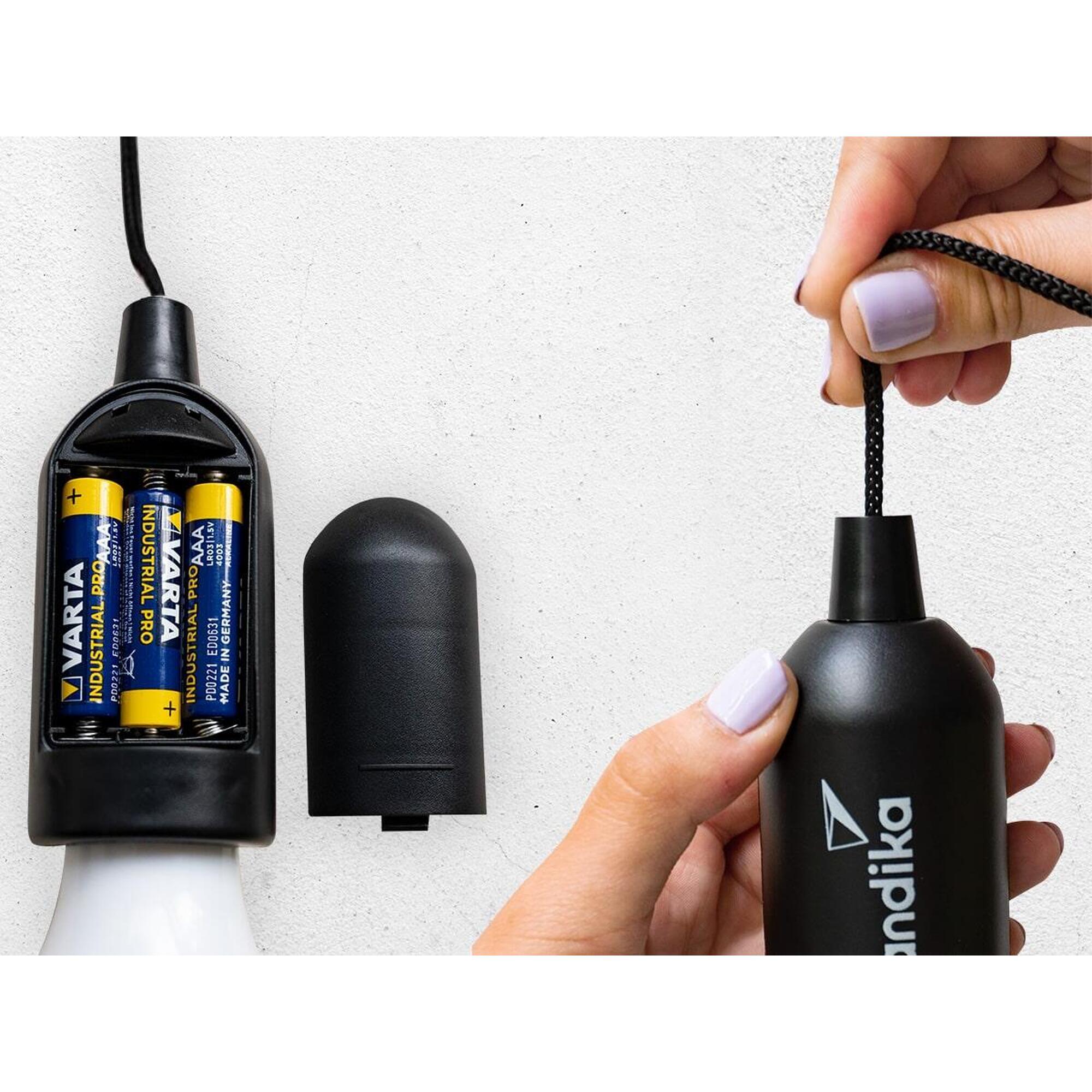 Lampe De Camping LED Skandika Forsol - Style Rétro, Batterie 4400mAh, Rechargeable USB-C - 6