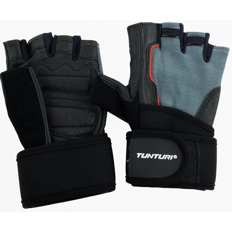 Guantes de fitness Tunturi Fit Power con correa para la muñeca