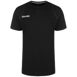 T-shirt voor heren - basketbal Shirt Essential ZWART