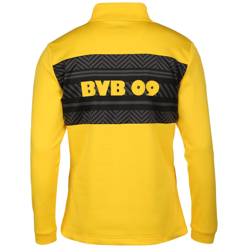 Trainingspullover Borussia Dortmund Prematch 1/4 Zip Herren PUMA