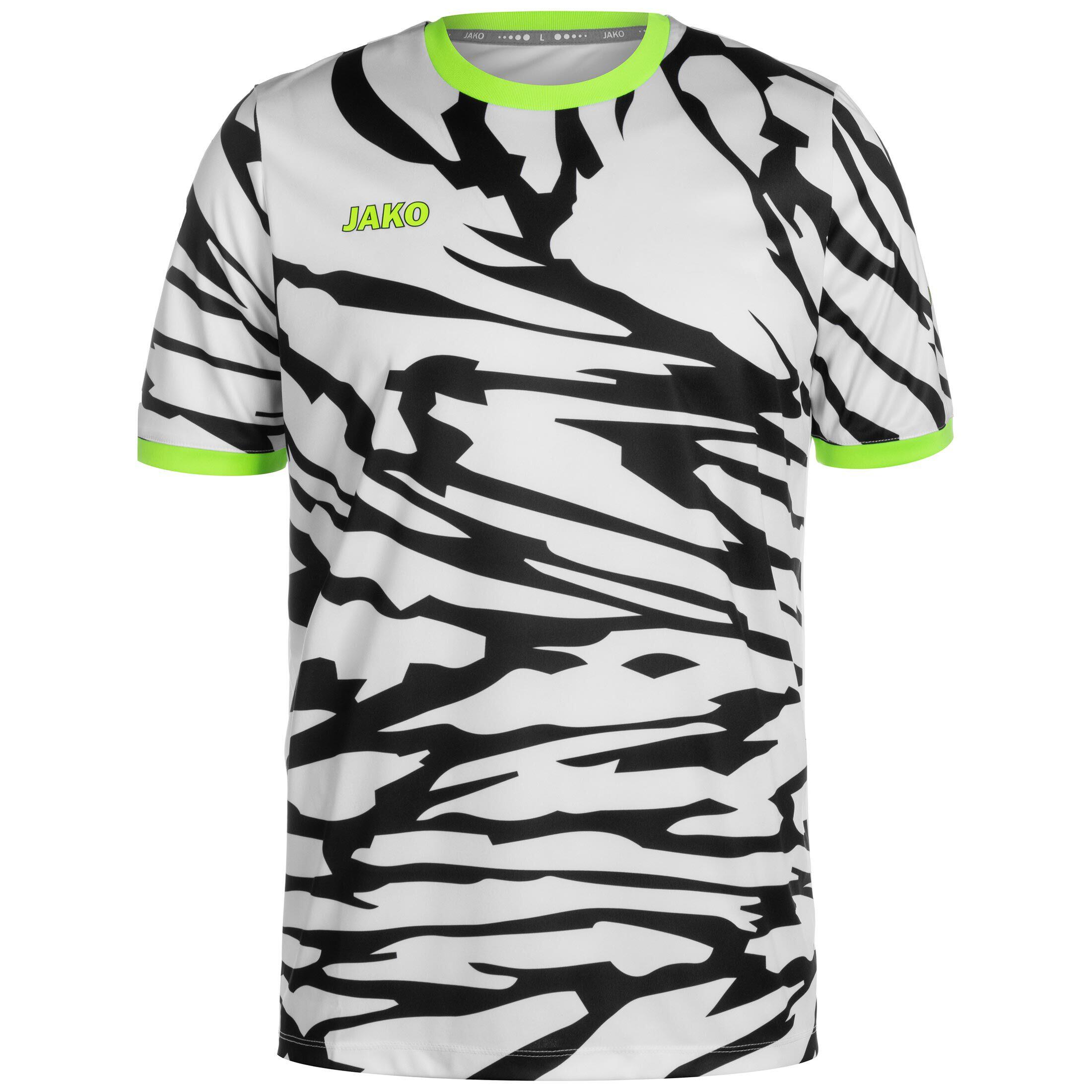 Jako - Trikot Animal Ka Herren Jako - T-shirt Manches Courtes - Blanc|noir - 42 M/l - Decathlon