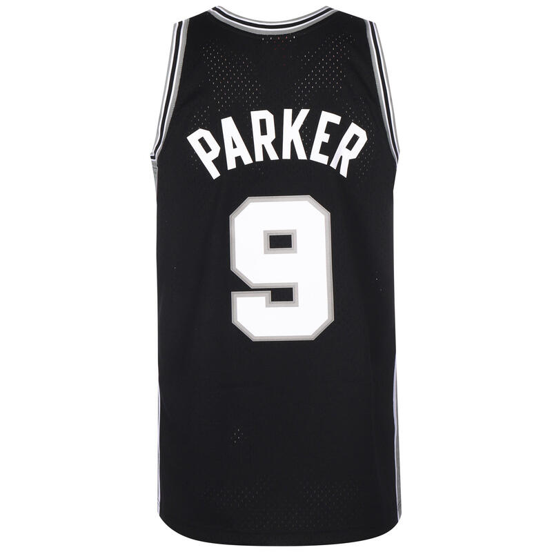 Maglia da basket NBA San Antonio Spurs Tony Parker Uomo MITCHELL & NESS