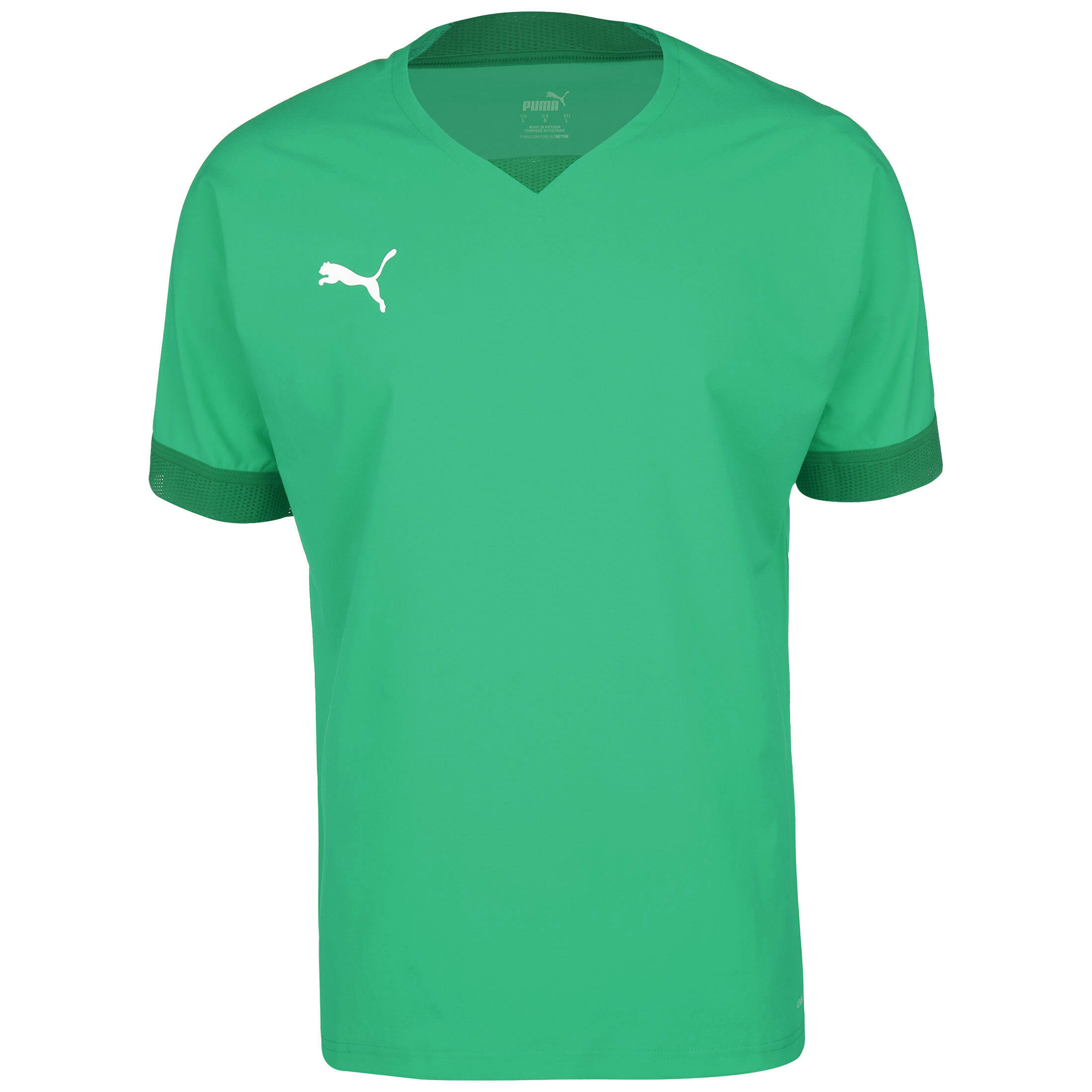 Puma - Fußballtrikot Teamfinal Herren Puma - T-shirt Manches Courtes - Vert - 40 M - Decathlon