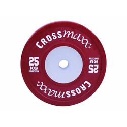 Crossmaxx Competition Bumper Plate - Halterschijf -  50 mm - 25 kg