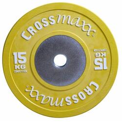 Crossmaxx Competition Bumper Plate - Halterschijf - 50 mm - 15 kg