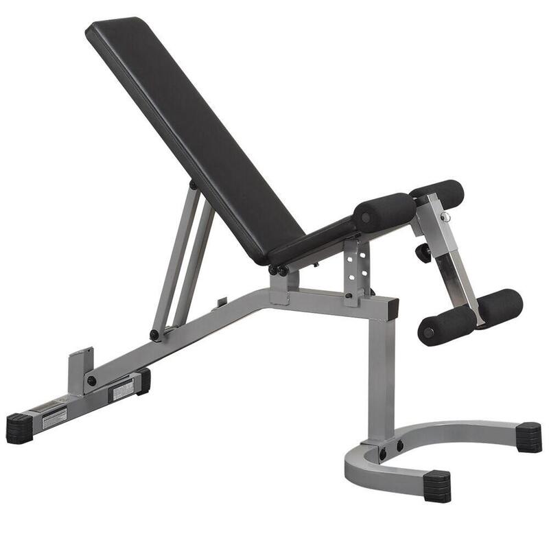 Perfecte Flat Incline/Decline Bench van het bekende fitnessmerk Body-Solid