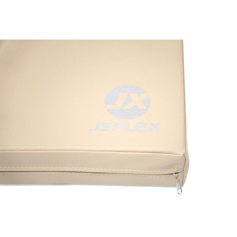 Tapis de gymnastique Jeflex 200 x 100 x 8 cm, couleur beige/crème