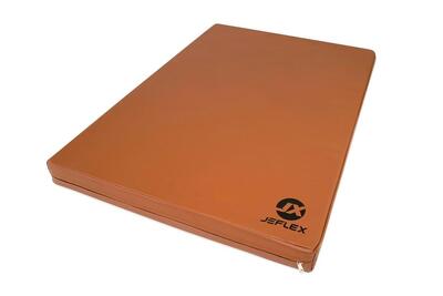 Tappetino sportivo 100 x 70 x 8 cm Fitness rosso/nero Weichbodenmatte Jeflex