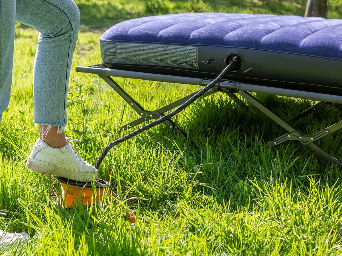 Tente Camping Pour 2 Personnes Matelas Auto-gonflant Sac Transport à