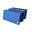 Turnmatte 250 x 100 x 8 cm blau Weichbodenmatte klappbar Jeflex