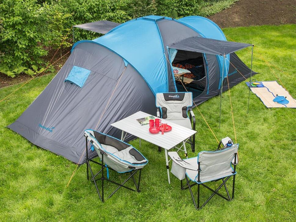 Namiot kempingowy kopułowy Hammerfest 8 Sleeper Protect, 8-osobowy, 2 sypialnie