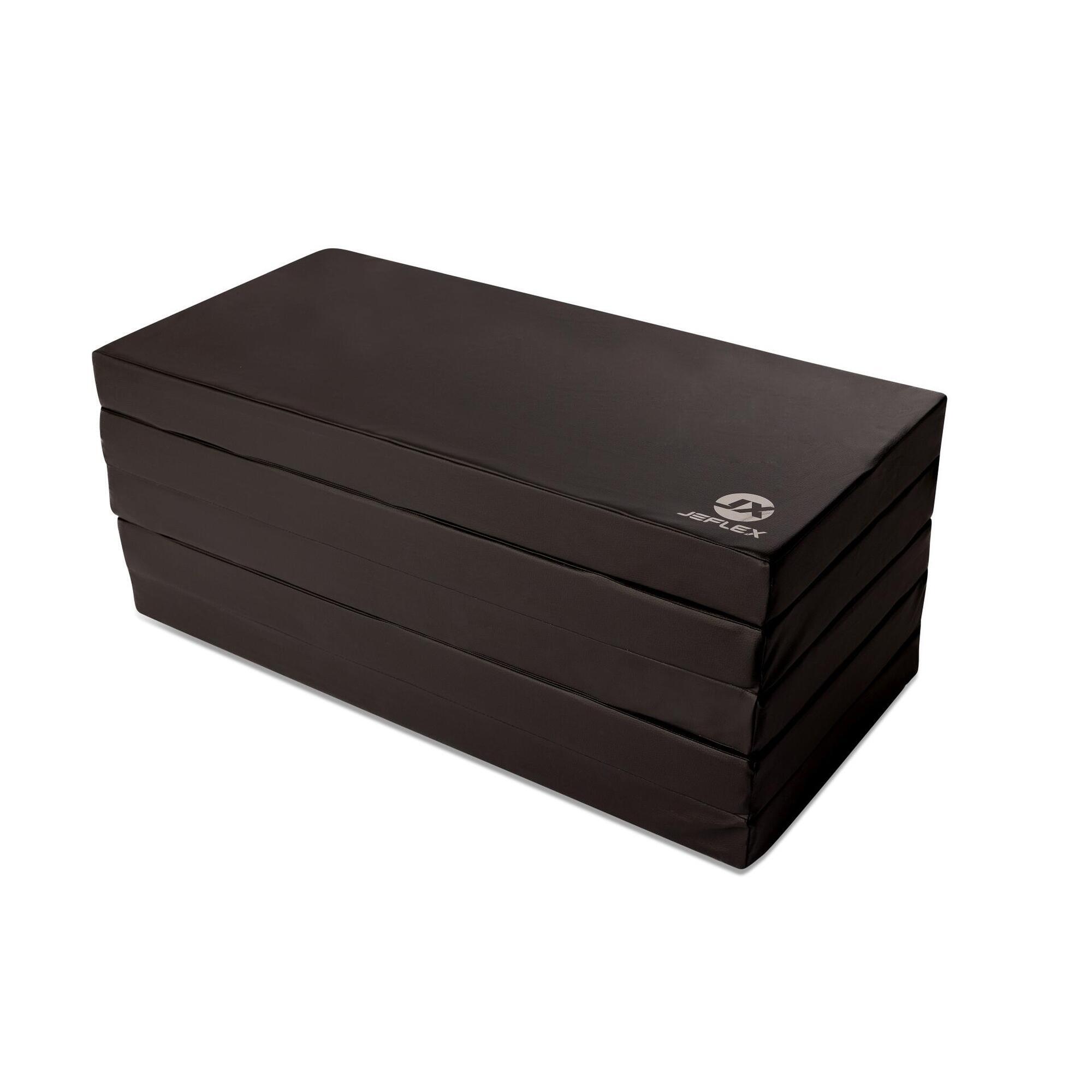 Jeflex - Tapis De Gymnastique Jeflex 250 X 100 X 8 Cm, Couleur Noir - Tapis De Gymnastique - Noir - 250 Cm - Decathlon