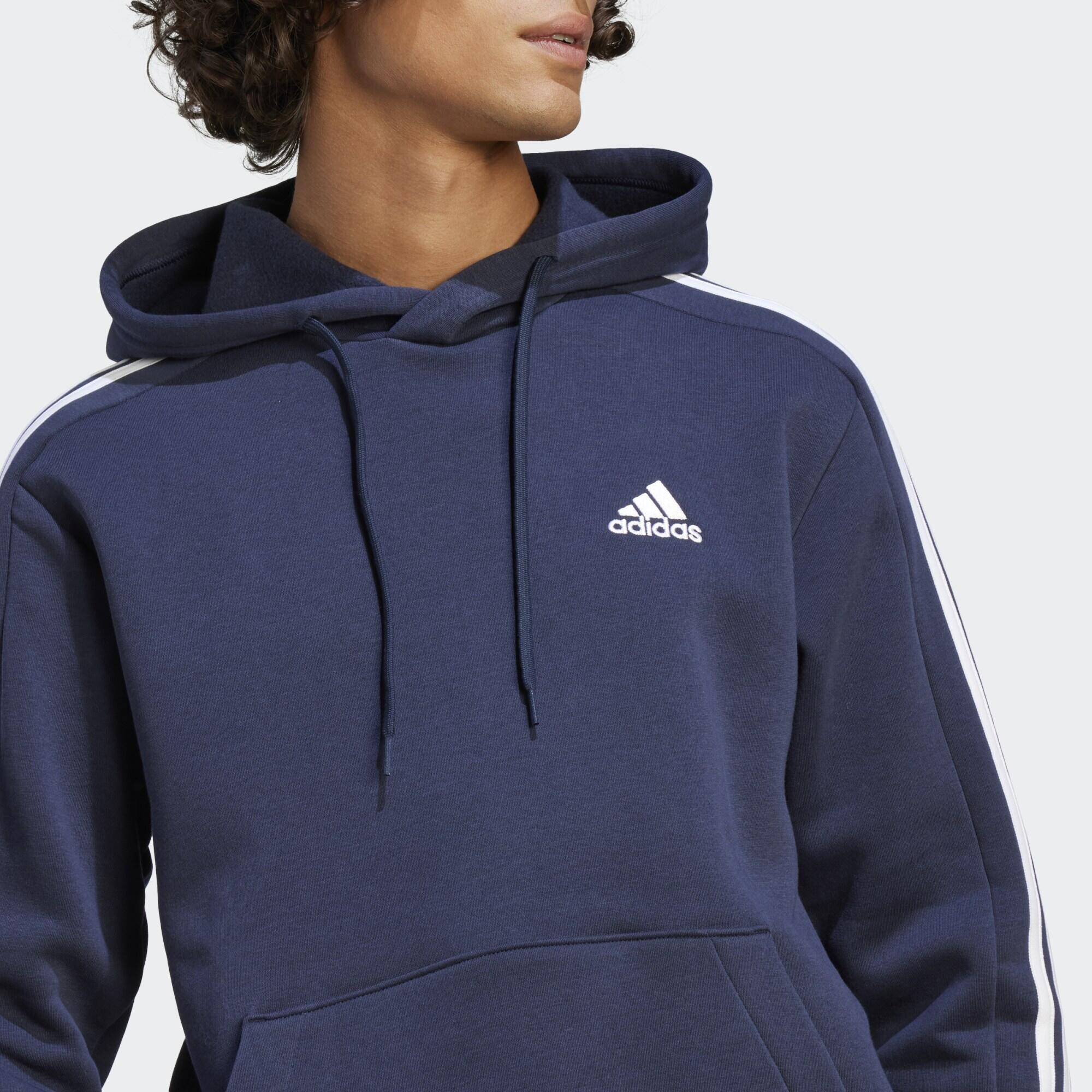 Essentials Fleece 3-Stripes Hoodie 4/5