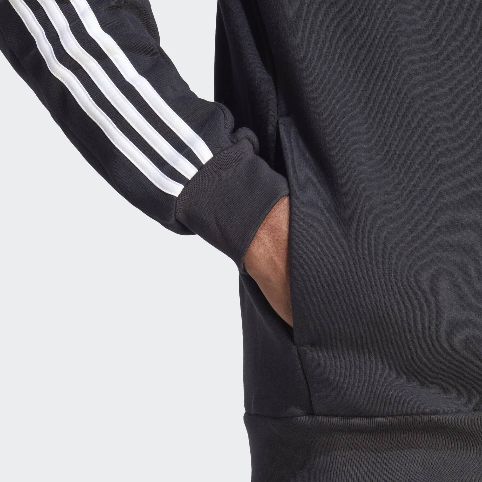 Essentials Fleece 3-Stripes Full-Zip Hoodie 5/5