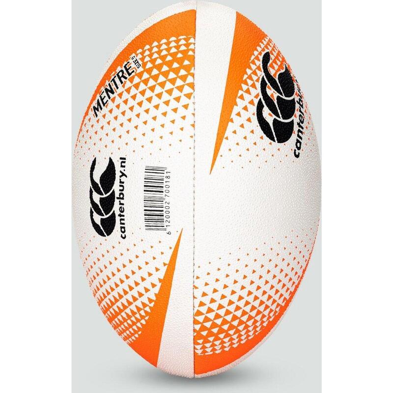 Ballon de rugby - unisexe Blanc Orange