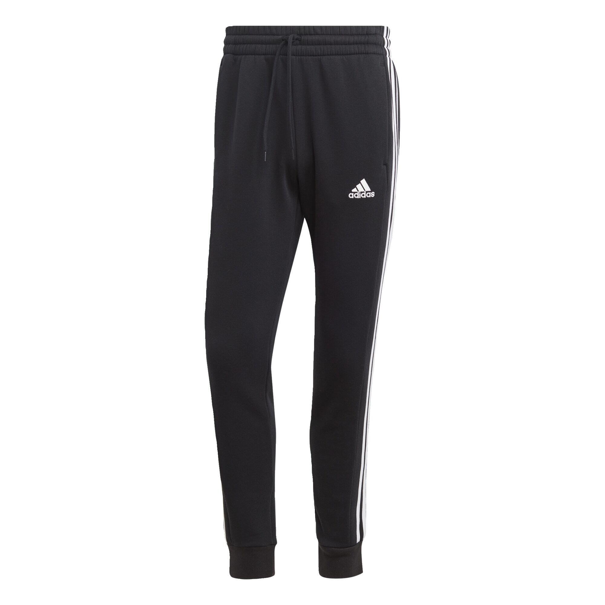 Essentials Fleece 3-Stripes Tapered Cuff Pants 2/5