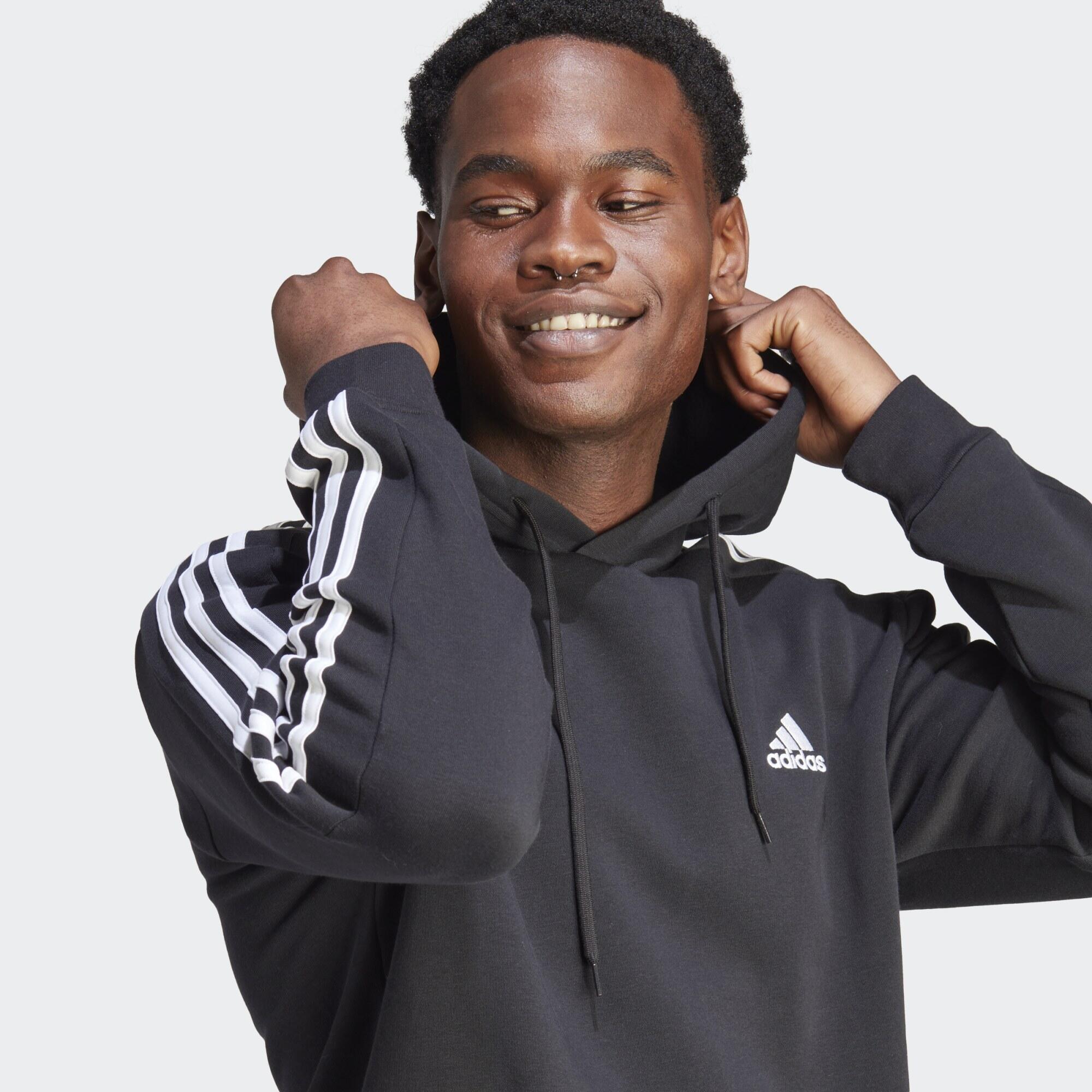 Essentials Fleece 3-Stripes Hoodie 4/5