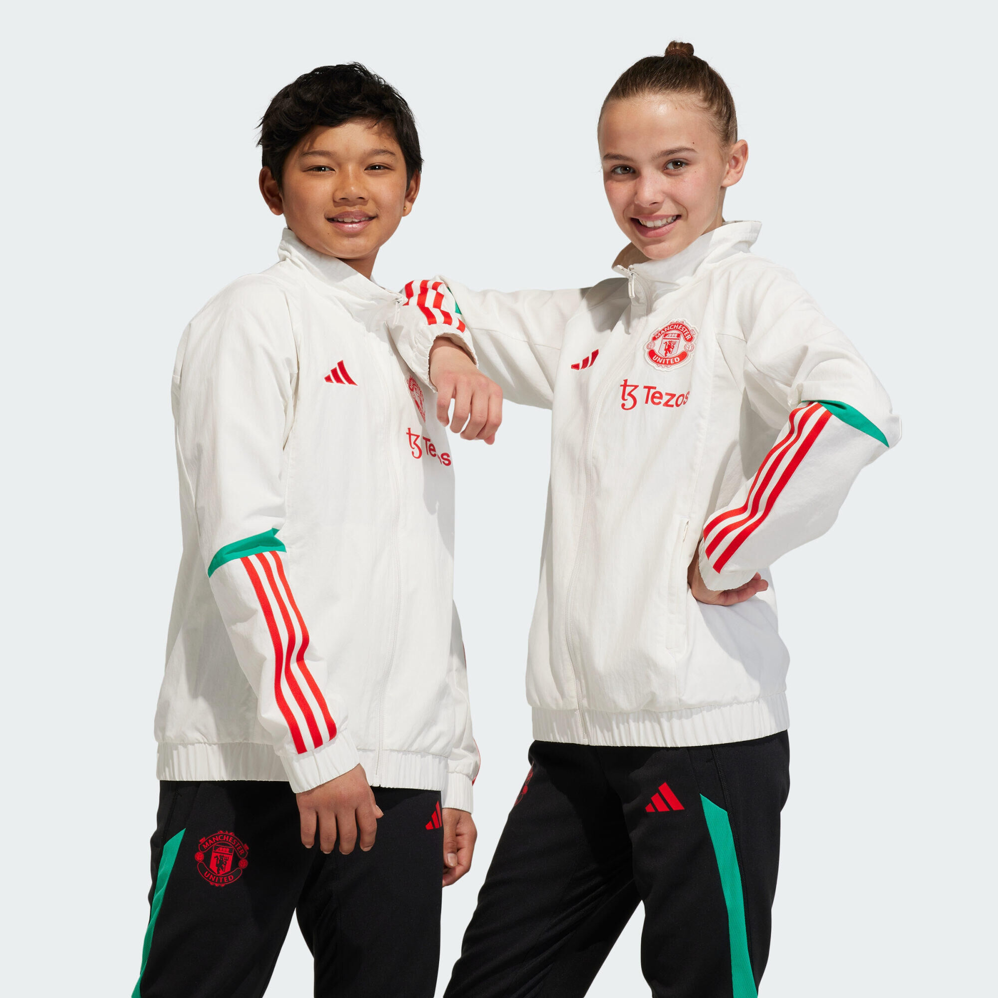 ADIDAS Manchester United Tiro 23 Presentation Jacket Juniors'