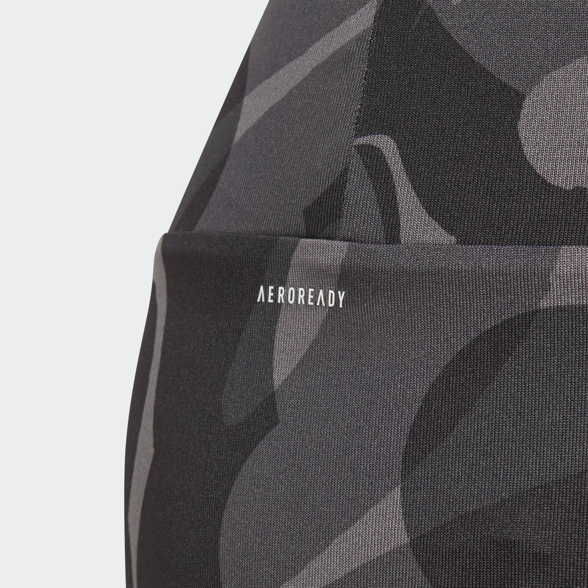 Essentials AEROREADY Seasonal Print High-Waist 7/8 Legging Kids 5/5