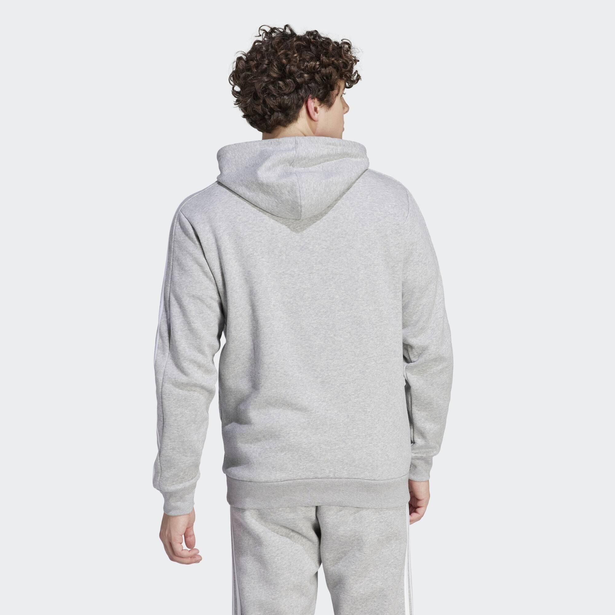 Hoodie Essentials Fleece 3-Stripes 3/5